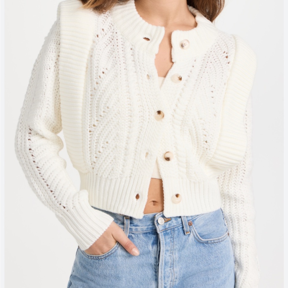 English Factory Knit Cardigan Xs
